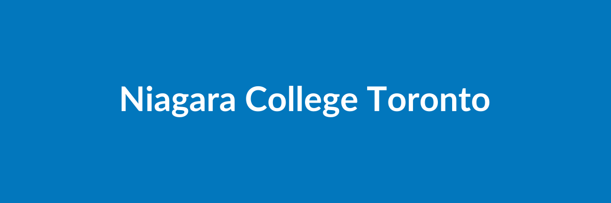 Niagara College Toronto